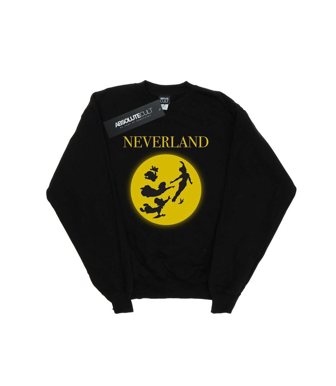 Disney Sweat-shirt Womens/Ladies Peter Pan Moon Silhouettes (Noir) - UTBI32454-1