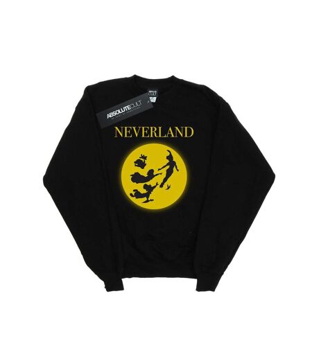 Disney Sweat-shirt Womens/Ladies Peter Pan Moon Silhouettes (Noir) - UTBI32454
