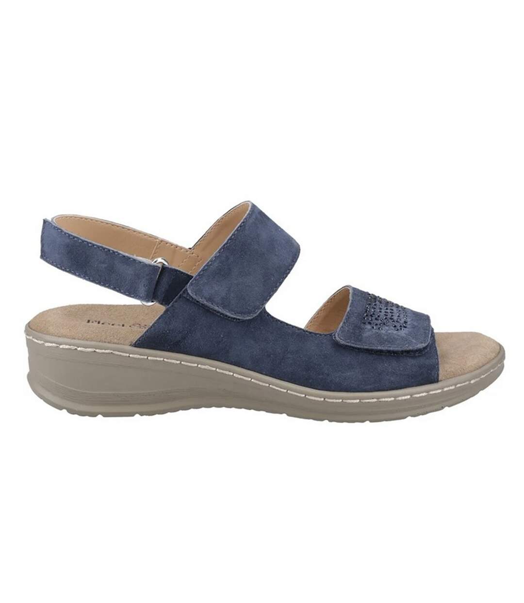 Sandales Bernice Femme Bleu Marine Fleet & Foster-4