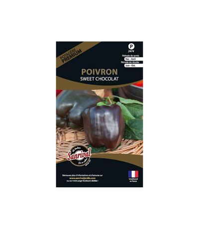 Graines potagères premium poivron Chocolat