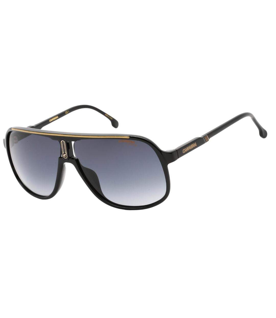 Lunettes De Soleil Taille Unique Noir Jaune Or Carrera-2