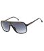 Lunettes De Soleil Taille Unique Noir Jaune Or Carrera-2