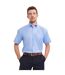 Russell Collection Mens Ultimate Short-Sleeved Shirt (Bright Sky) - UTPC6440