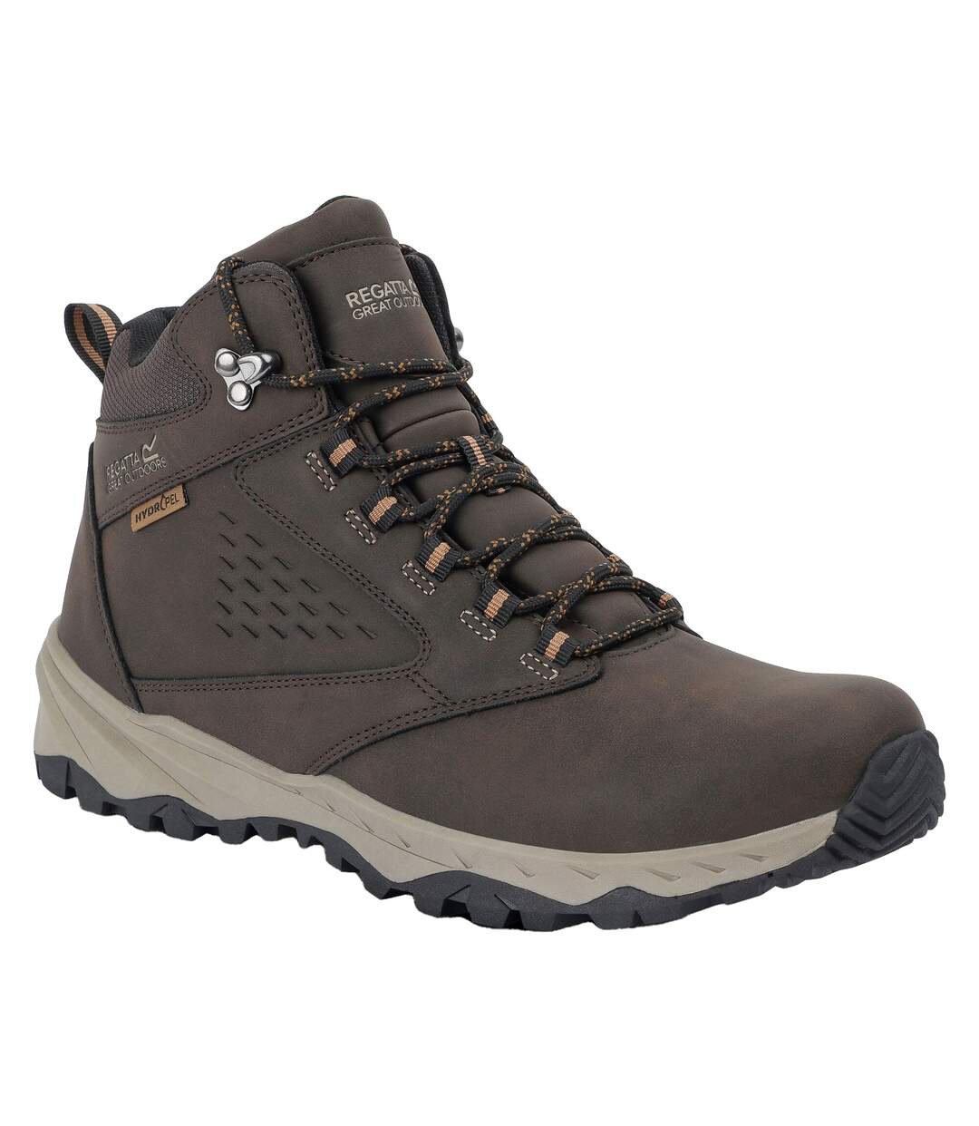 Bottines De Marche Amble Homme Tourbe Brun Clair Regatta-1