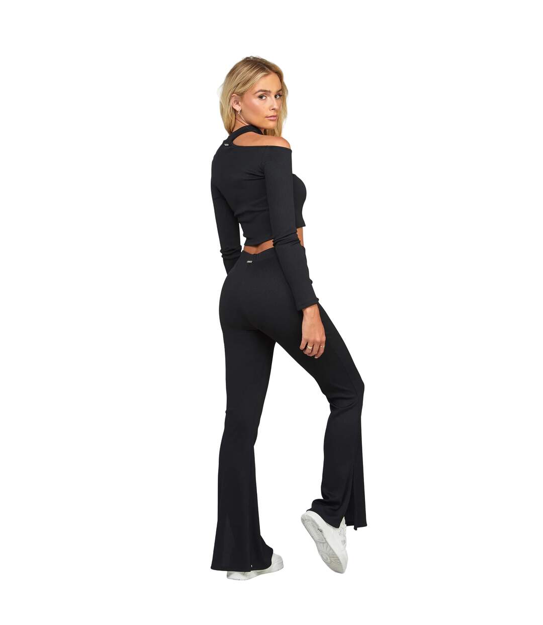 Haut manches longues femme noir SikSilk-2