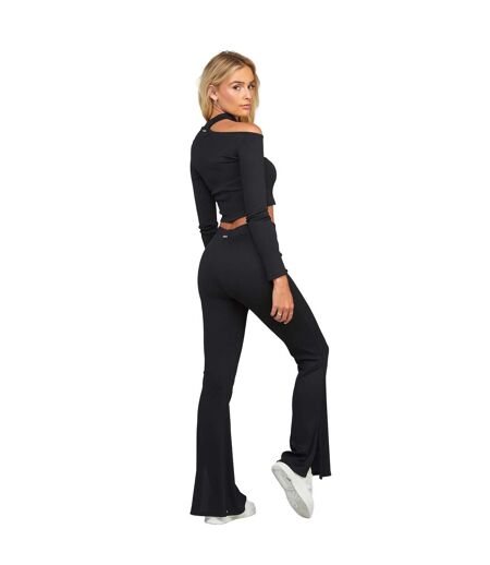 Haut manches longues femme noir SikSilk