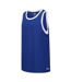 Unisex Adult Crew Neck Regular Sleeveless Tank Top Blue White Everlast-3