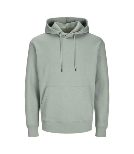 Sweat À Capuche Basic Homme Vert Sauge Pâle Jack And Jones