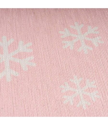 Tapis Rond Enfant Imprimé Bambini VIII 160cm Rose
