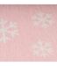Tapis Rond Enfant Imprimé Bambini VIII 160cm Rose-5