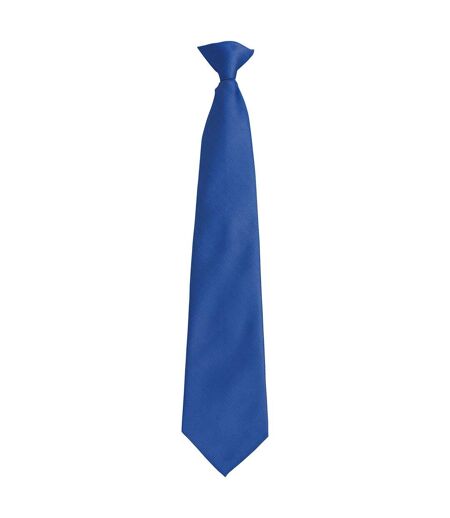 Premier Unisex Adult Colours Fashion Plain Clip-On Tie (Royal Blue) (One Size) - UTPC6753