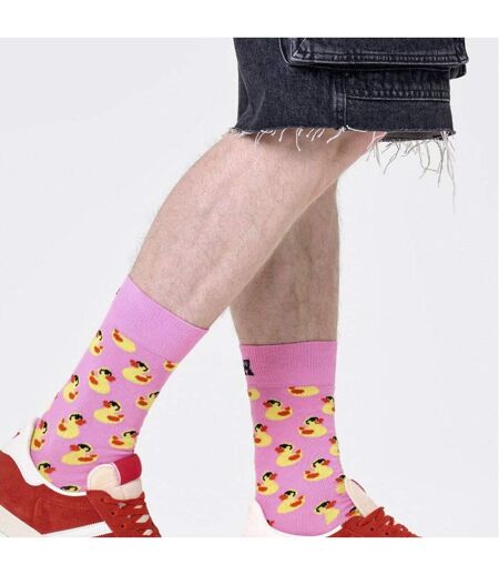 Rubber Duck Colourful Novelty Socks for Men and Women