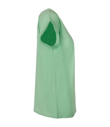 T-shirt Femme Vert Pâle Build Your Brand
