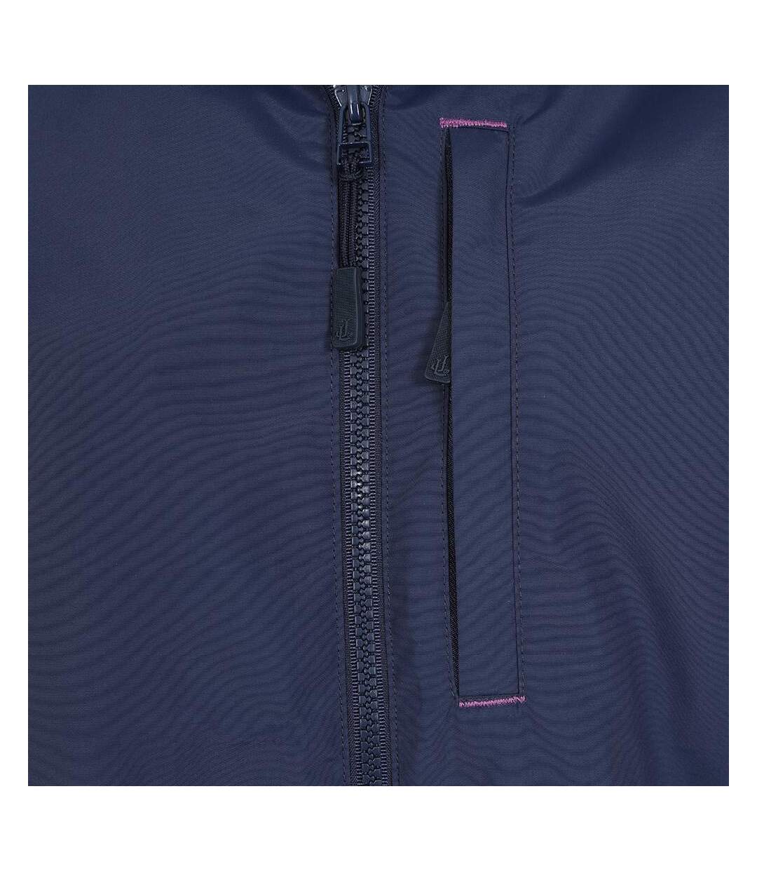 Veste Imperméable Femme Bleu Mer Lazy Jacks-2