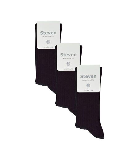 3 Pairs Ladies Merino Wool Winter Thick Cushion Warm Boot Socks