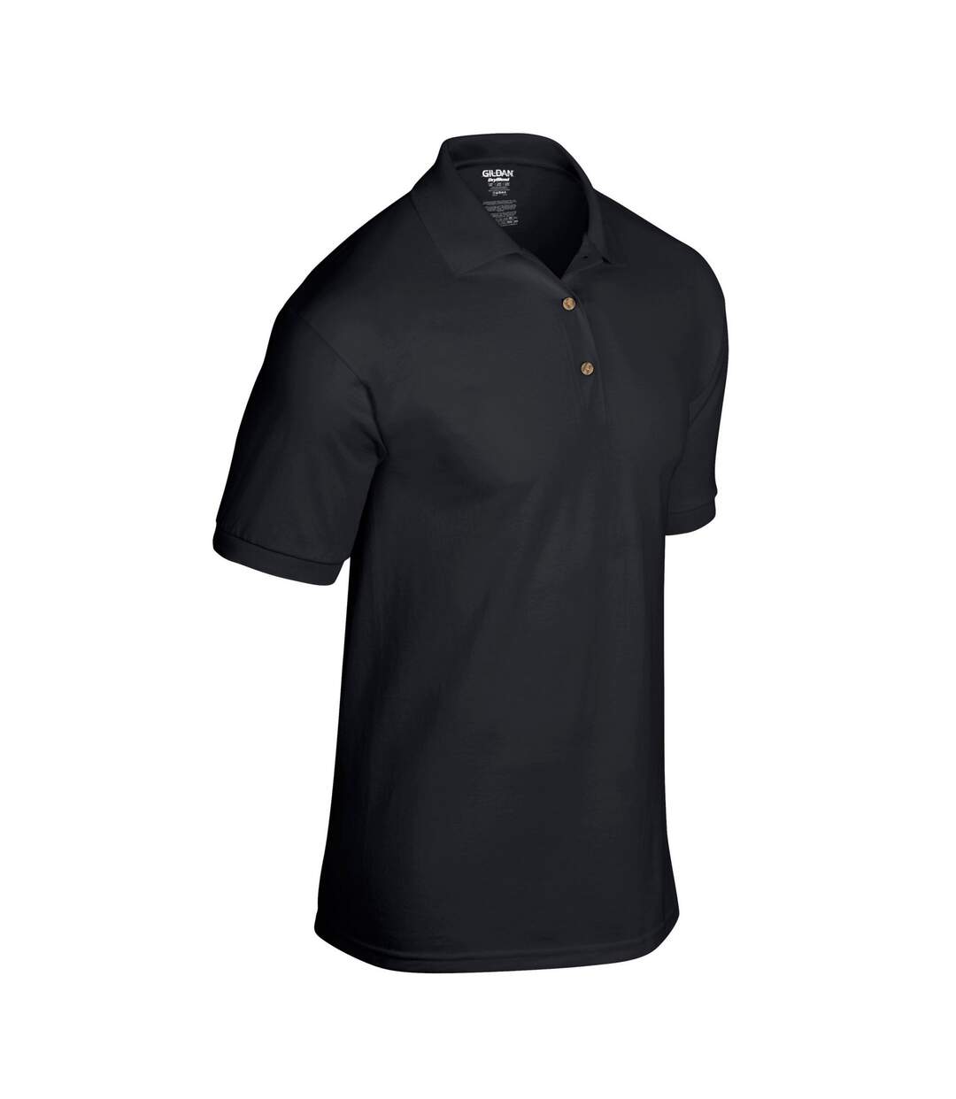 Polo Adulte Noir Gildan-3