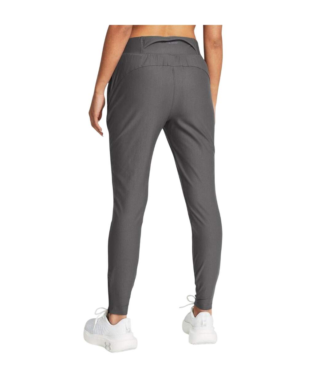 Womens/ladies Qualifier Elite Tracksuit Bottoms Grey Under Armour-4