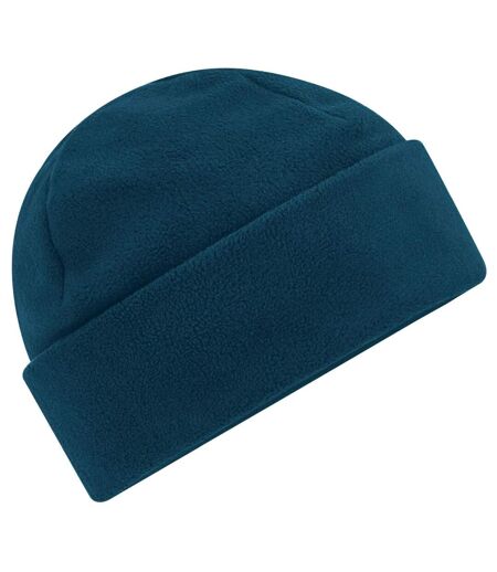 Bonnet En Polaire Recyclée Bleu Pétrole Beechfield