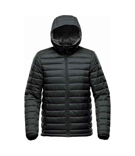 Stormtech Mens Stavanger Thermal Padded Jacket (Black/Graphite Grey) - UTPC4455