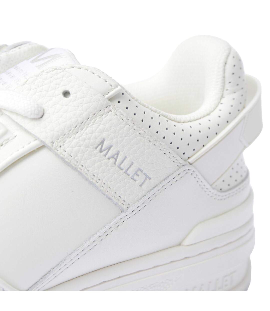 Baskets Compton Homme Blanc Mallet-4