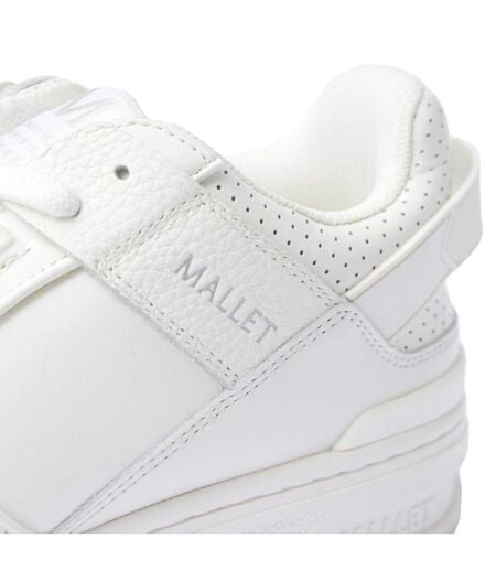 Baskets Compton Homme Blanc Mallet