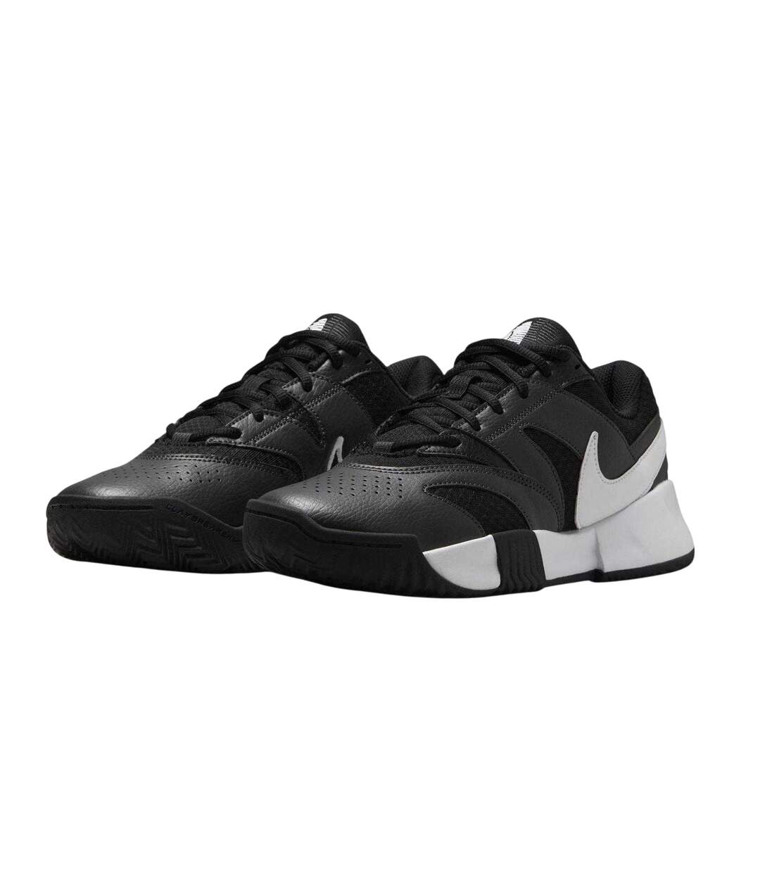 Baskets Court Femme Noir Blanc Nike-4