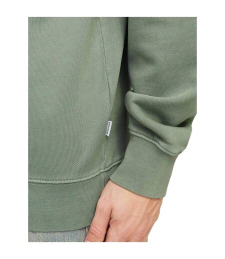 Unisex Adult Faded Drop Shoulder Sweatshirt Iceberg Green Jack And Jones