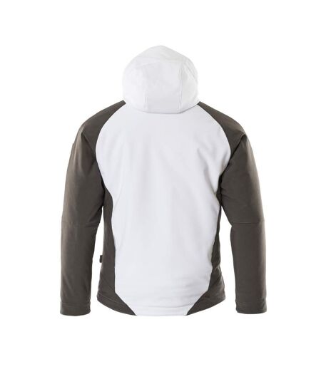 Blanc Anthracite Foncé Mascot