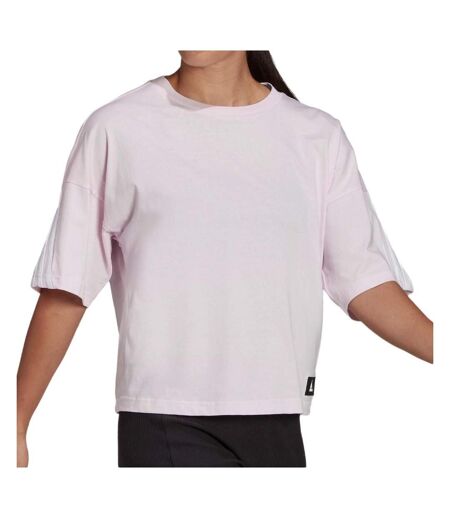 T-shirt Mauve Femme Adidas Future Icons - L