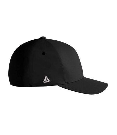 Yupoong Flexfit Unisex Delta Waterproof Cap (Pack of 2) (Black)