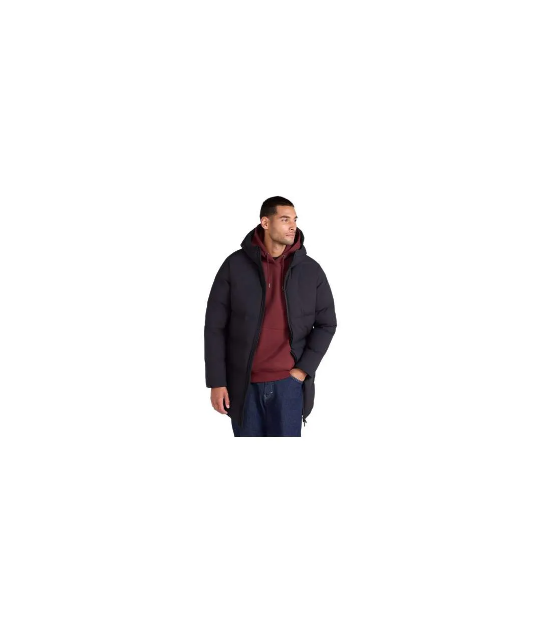 Doudoune Matelassée Tech Homme Noir Animal-1