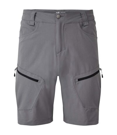 Dare 2B Mens Tuned In II Multi Pocket Walking Shorts (Ebony Gray) - UTRG4078