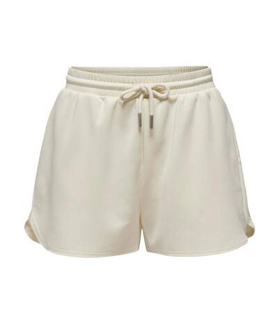 Short Écru Femme Only Lett - L