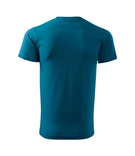 T-shirt Basic Homme Bleu Pétrole Adler