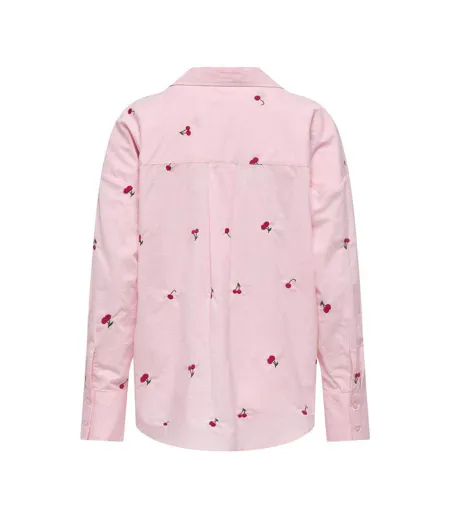 Chemise rose femme only regon