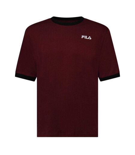 T-shirt Motif/style Logo Aster Homme Vert Sarcelle Fila