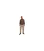 Pantalon À Poches Motif/style Uni Homme Marron Jack And Jones-1