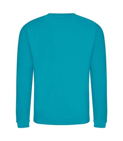 AWDis Adults Unisex Just Hoods Sweatshirt (Lagoon Blue)