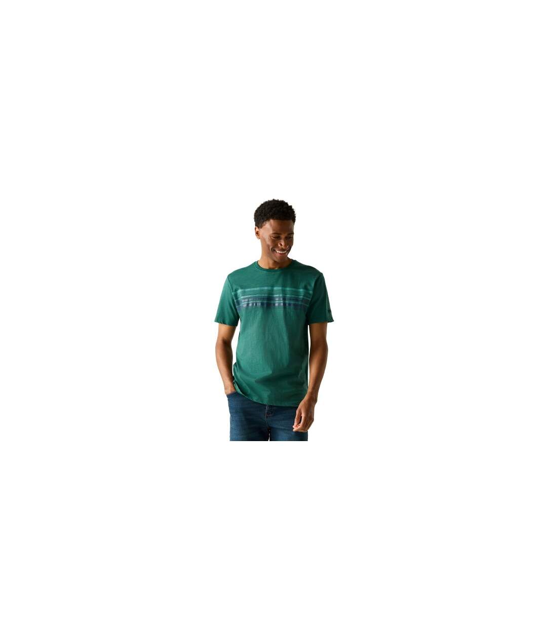 Mens Rendro T-shirt Mediterranea Regatta-1