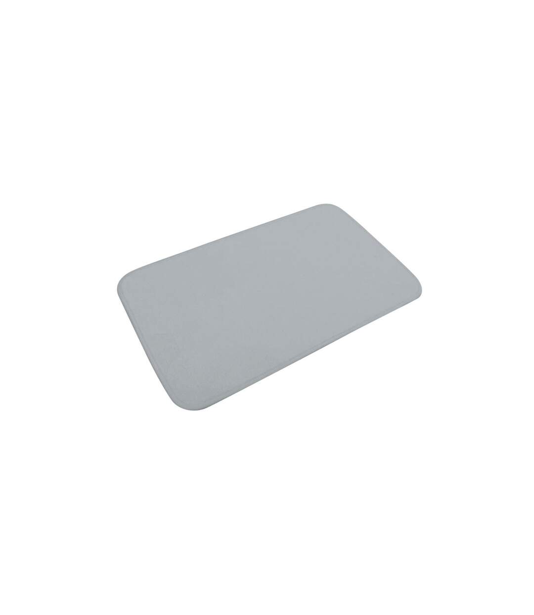Tapis de Bain Microfibre Vitamine II 45x75cm Gris Clair-1