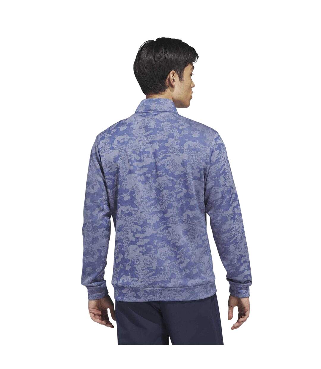 Mens Ultimate 365 Durable Water Repellent Sweatshirt Indigo Lemon Adidas-4