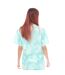 T-shirt femme bleu / blanc Hugo-2