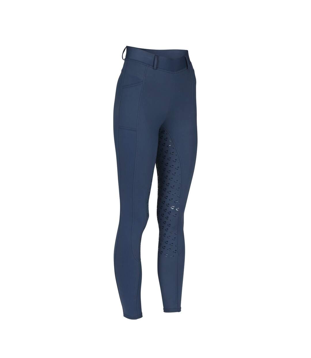 Collant d´équitation albany femme bleu marine Aubrion