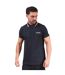 Polo Homme Bleu Marine Blanc Marron Clair Jaune Or Lambretta-1