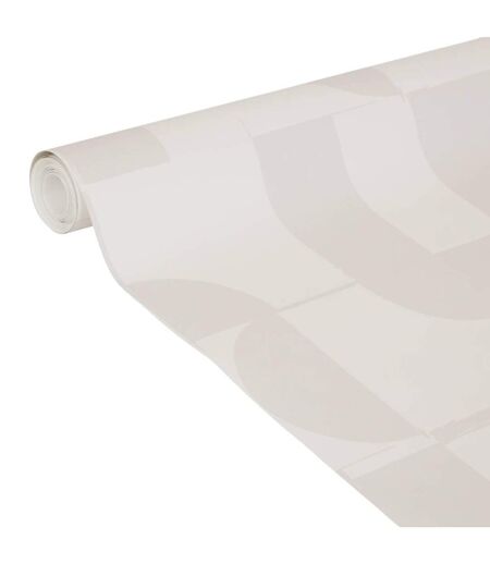 Papier Peint Pré-encollé Manuel 53x1000cm Beige