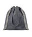 Atlanta Twin Handle Drawstring Bag One Size Denim Heather SOLS-2