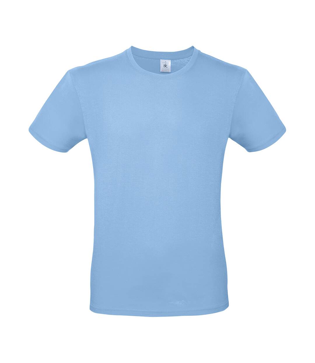 T-shirt homme bleu ciel B&C