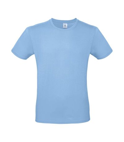 T-shirt homme bleu ciel B&C