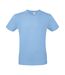 T-shirt homme bleu ciel B&C