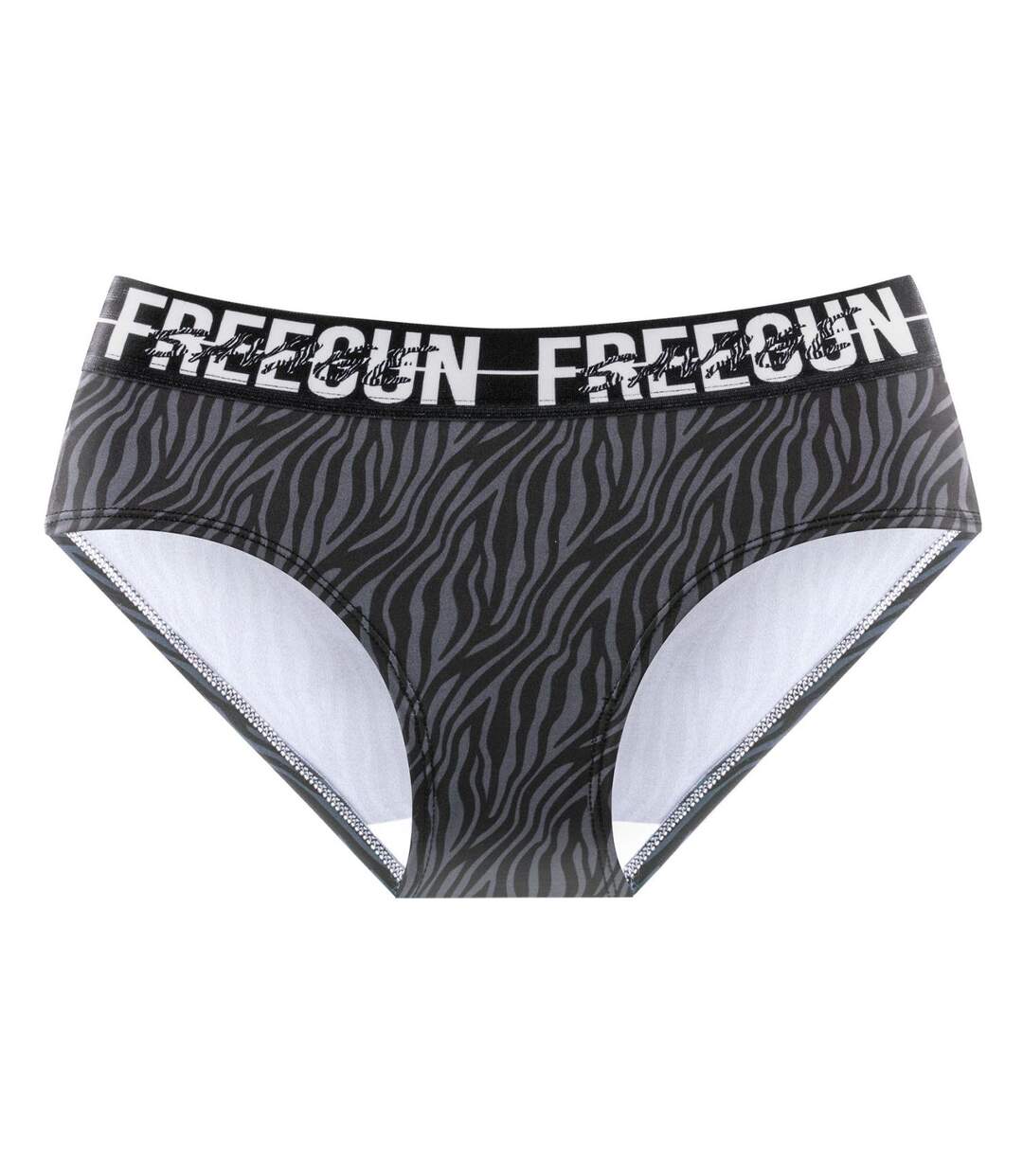 Lot de 4 culottes femme Leopard Freegun-4